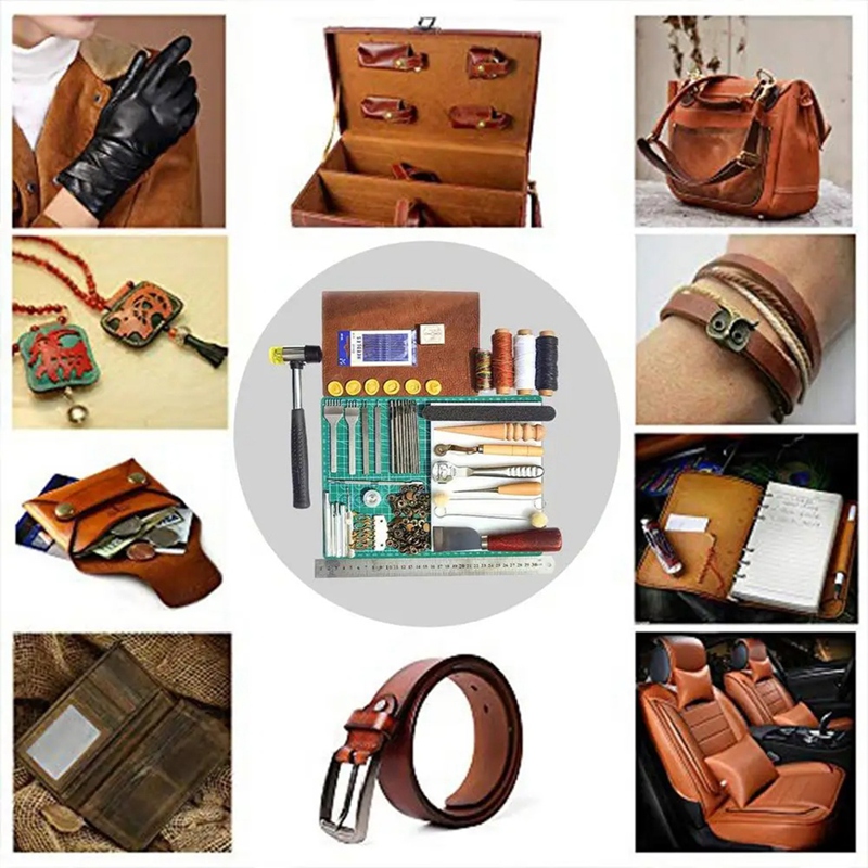 Leatherwork Manual - Ensemble d'outils en cuir outils de