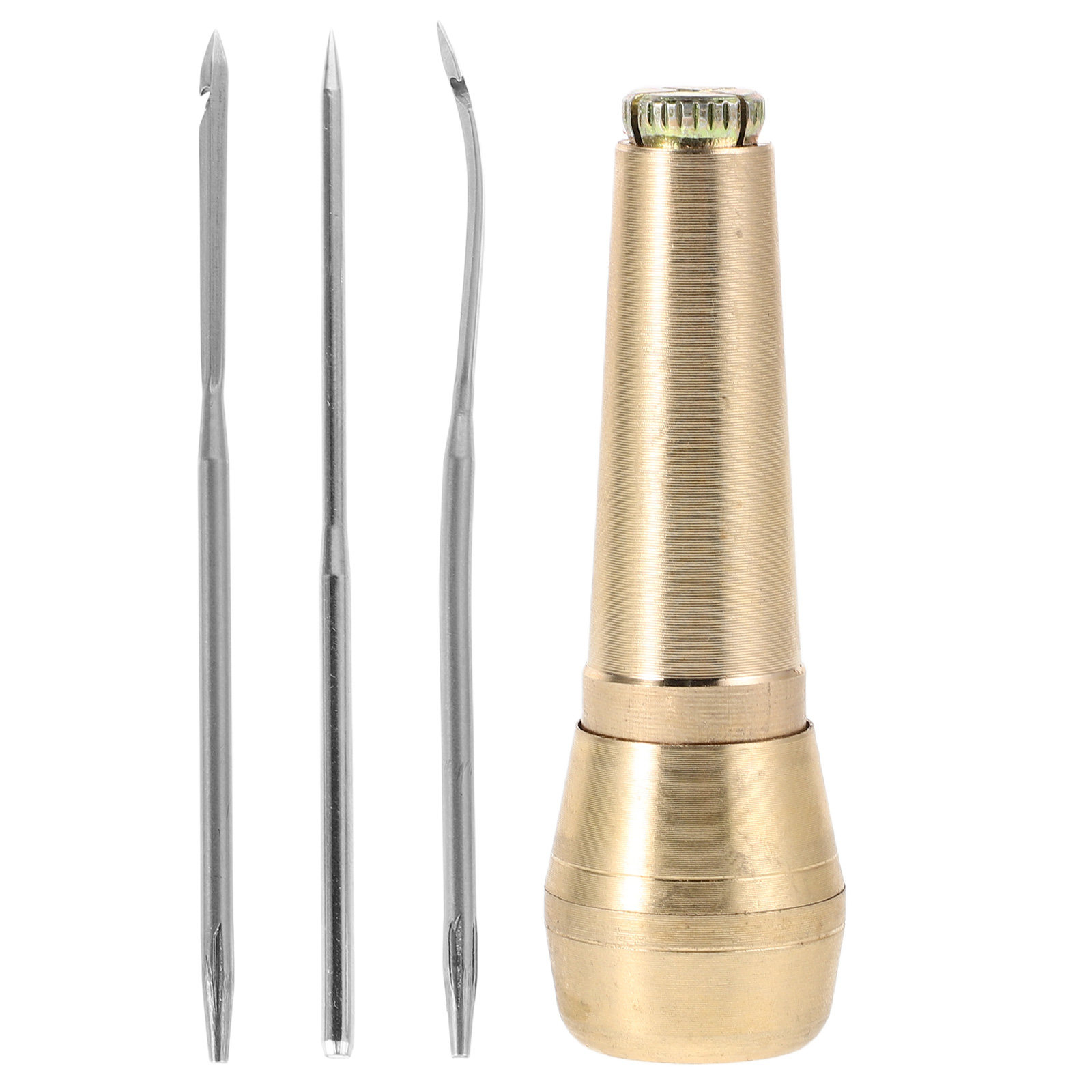 Leatherwork Hand Sewing Needles - 1 ensemble d'aiguilles à pointe croisée