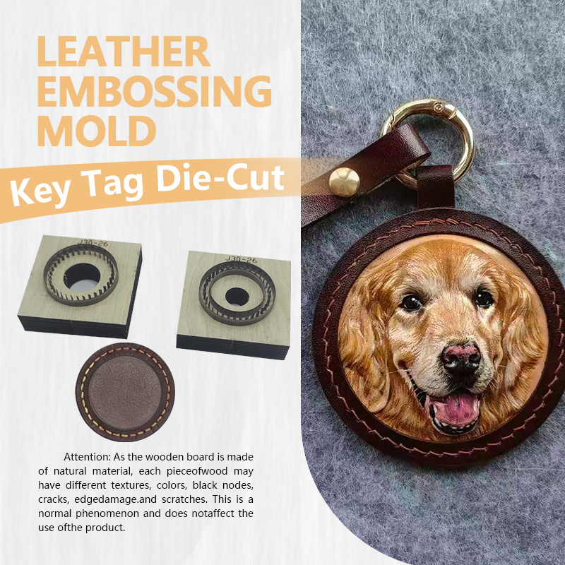 Leatherwork Products - Moule de découpe pour porte-clés en