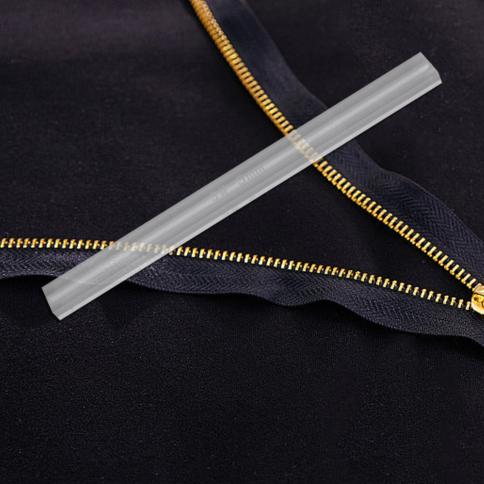Leatherwork Ruler - Règle de collage de fermetures éclair