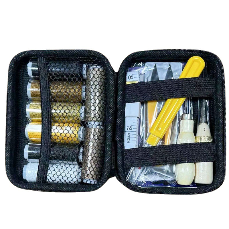 Leatherwork Hand Sewing Needles - Kit d'outils de travail pour la