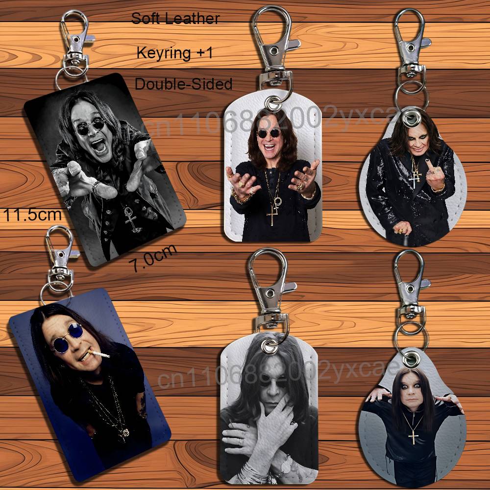 Leather Working - Porte-cartes noir Ozzy pour cartes bancaires,
