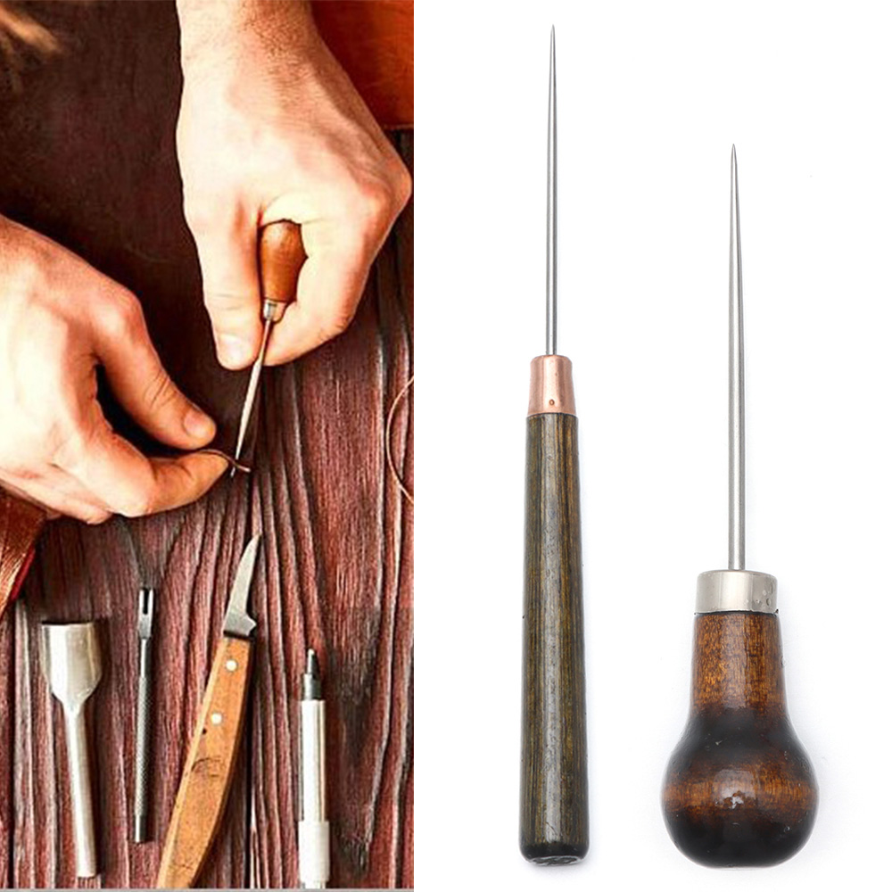 Leatherwork Needles - Aiguille de réparation de chaussures, poinçon