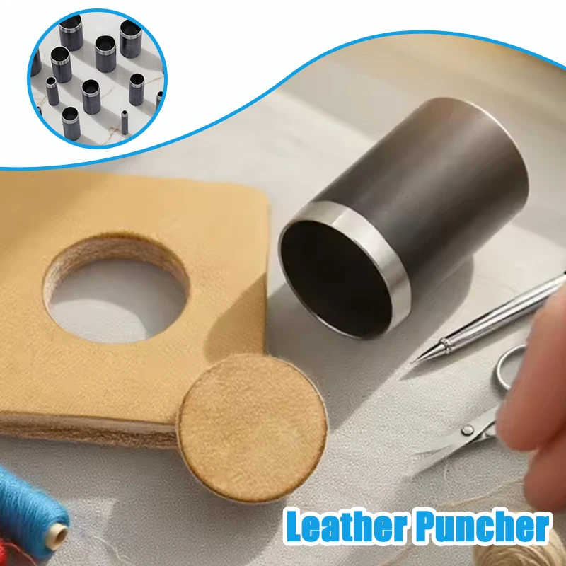 Leatherwork Hole Punch - Perforateur rond en cuir de 15