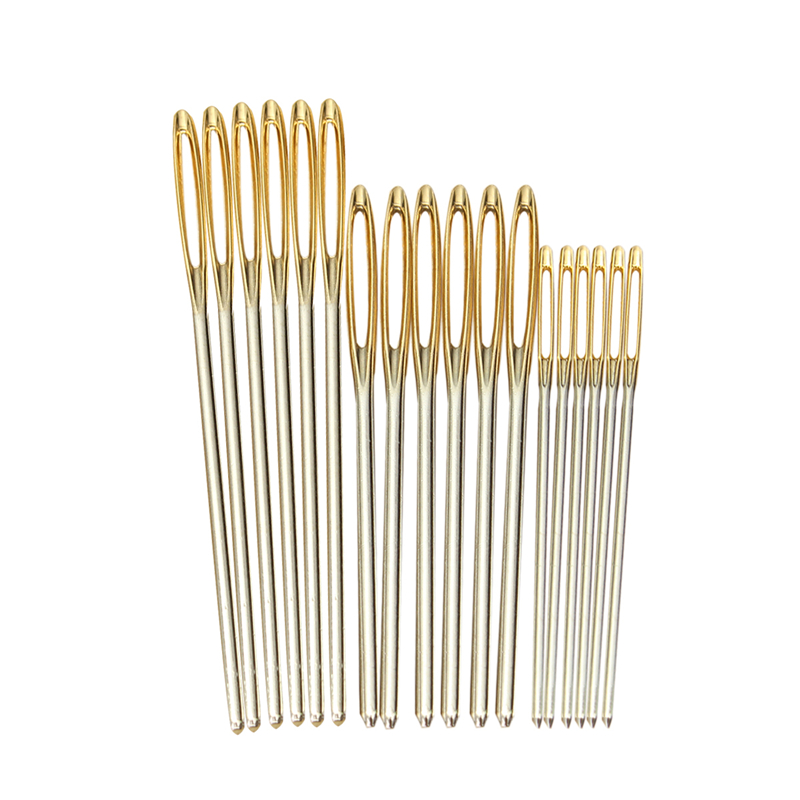 Leatherwork Needles - Ensemble de 18 pièces de couture