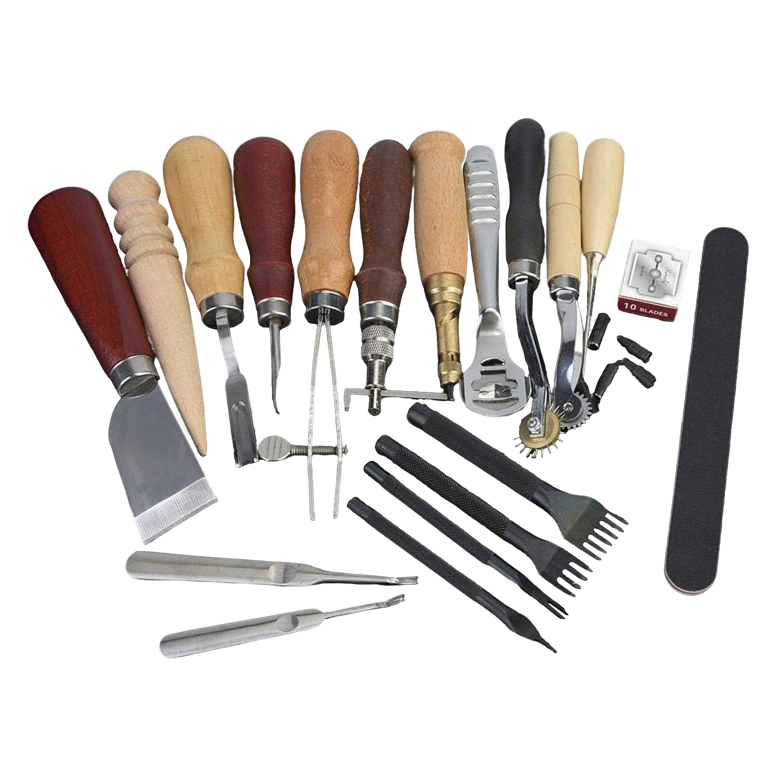 Leatherwork Hole Punch - Outils pour le cuir, kit de