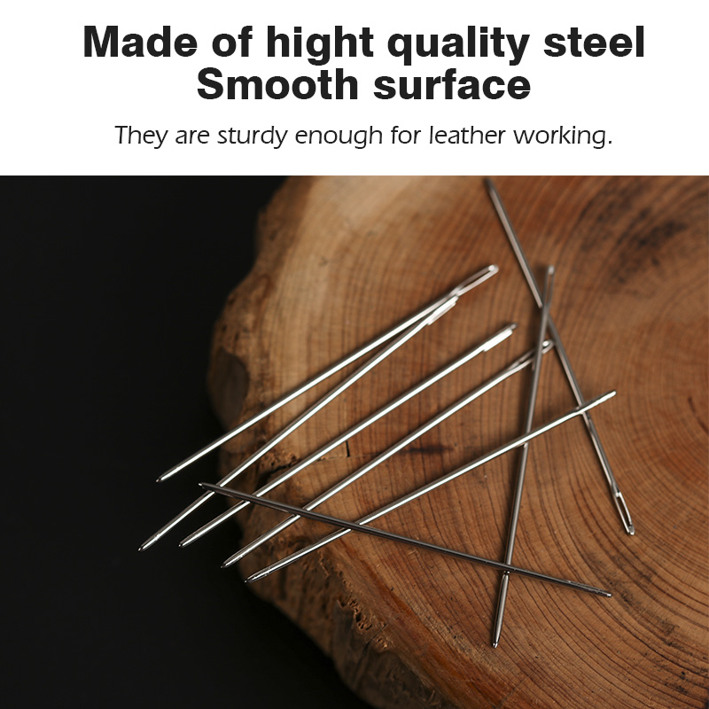 WUTA 12 pièces maroquinerie ai - Leatherwork Needles avis et prix