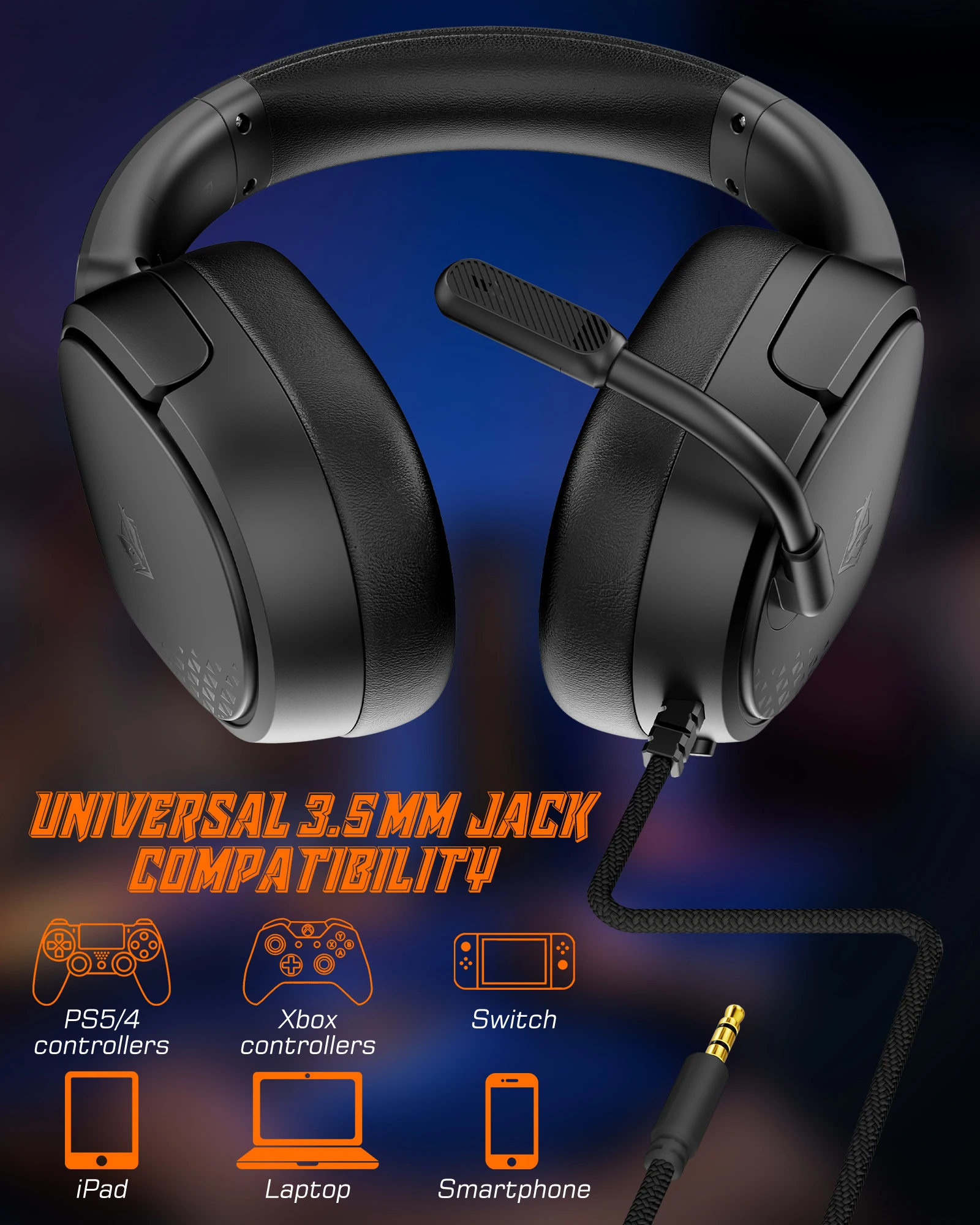 Casque de jeu NUBWO HG04L avec - Leatherwork Manual avis et prix