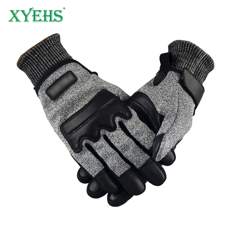 XYEHS Gants tactiques anti-cou - Leveling Leatherworking avis et prix