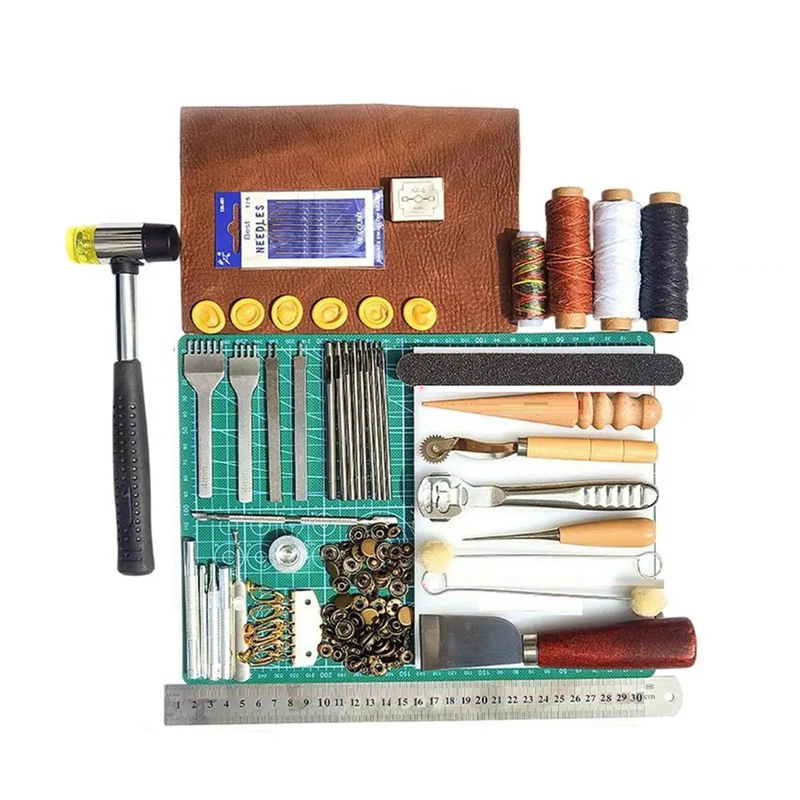 Ensemble d'outils en cuir outi - Leatherwork Manual avis et prix