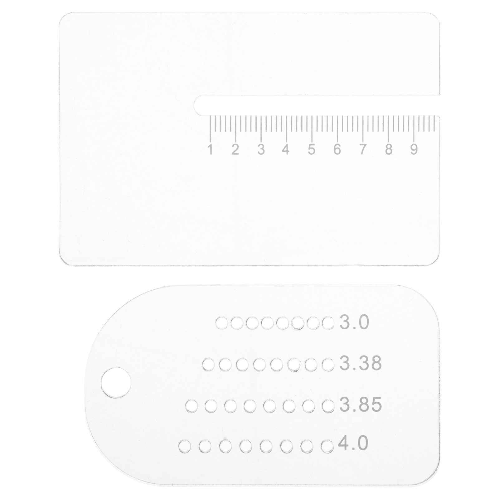 2 pièces de règle de marquage  - Leatherwork Ruler avis et prix