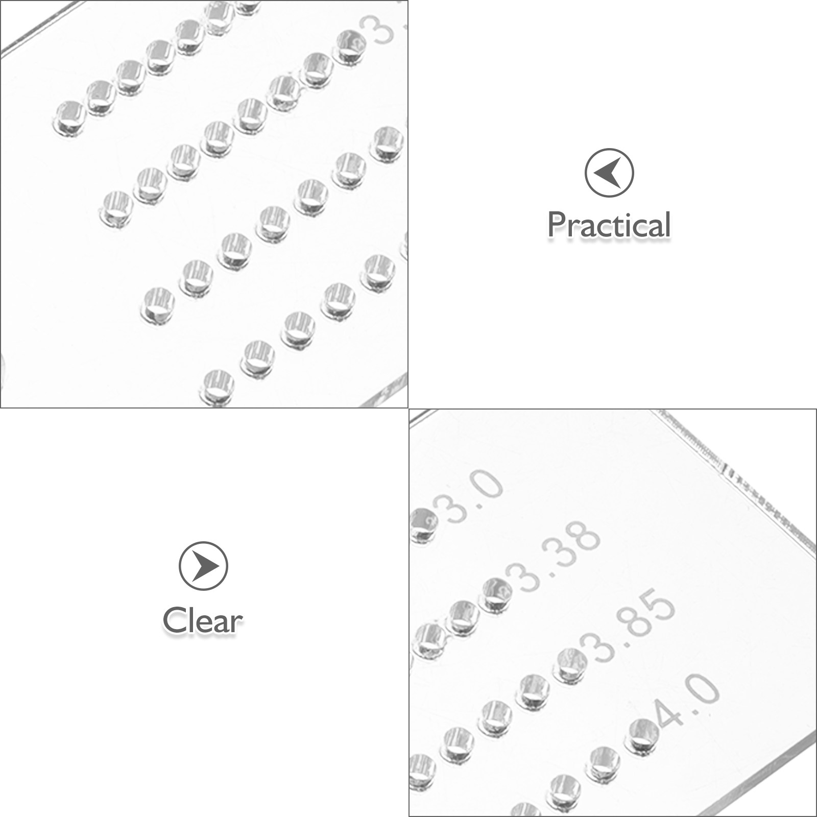 2 pièces de règle de marquage  - Leatherwork Ruler avis et prix