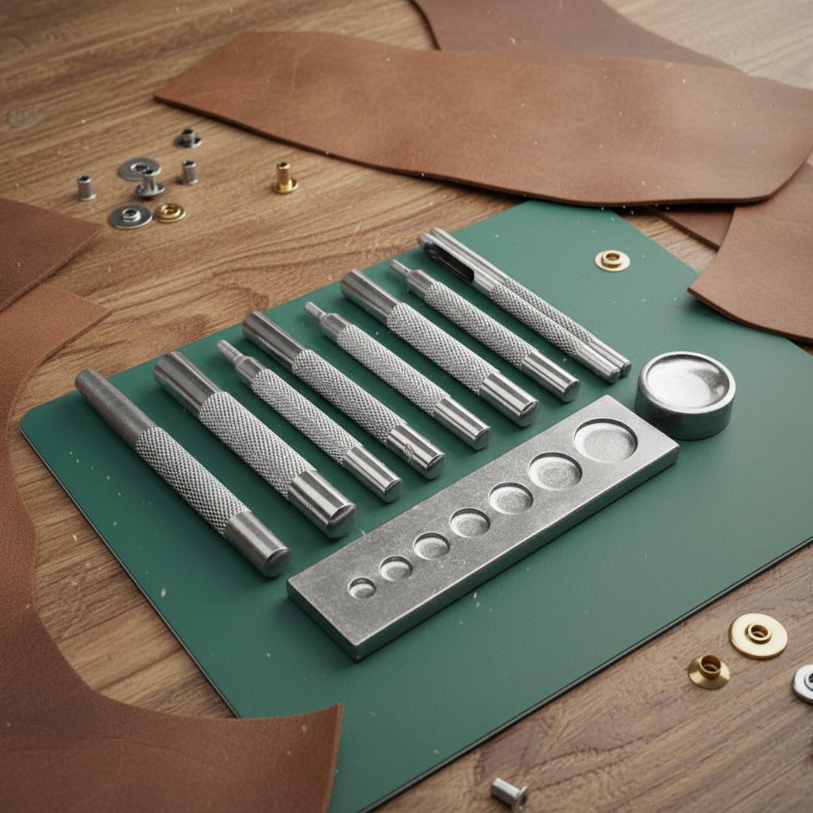 Kit d'outils de pose de rivets - Leatherwork Rivet Setter avis et prix