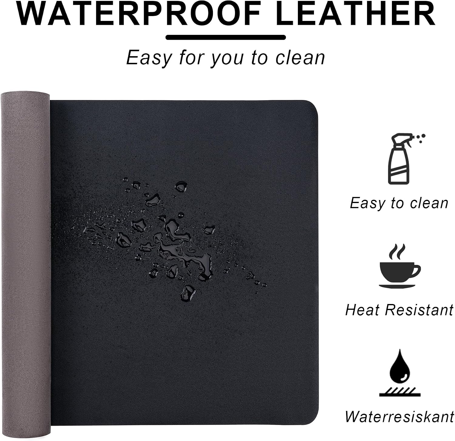 Protecteur de bureau en cuir,  - Leatherwork Products avis et prix
