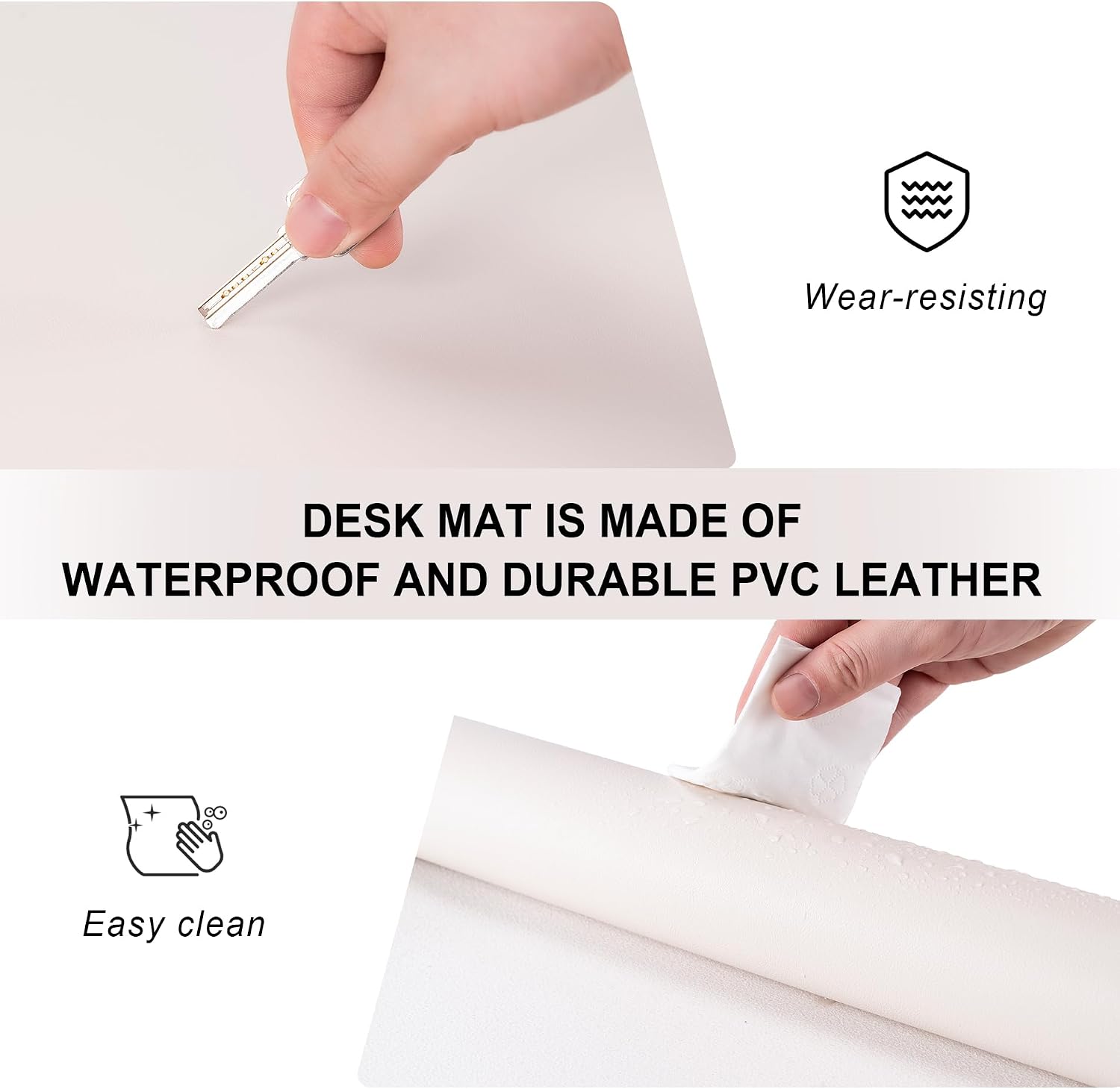 Protecteur de bureau en cuir,  - Leatherwork Products avis et prix