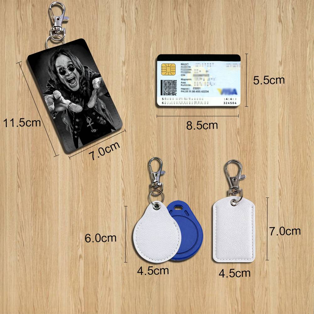 Porte-cartes noir Ozzy pour ca - Leather Working avis et prix