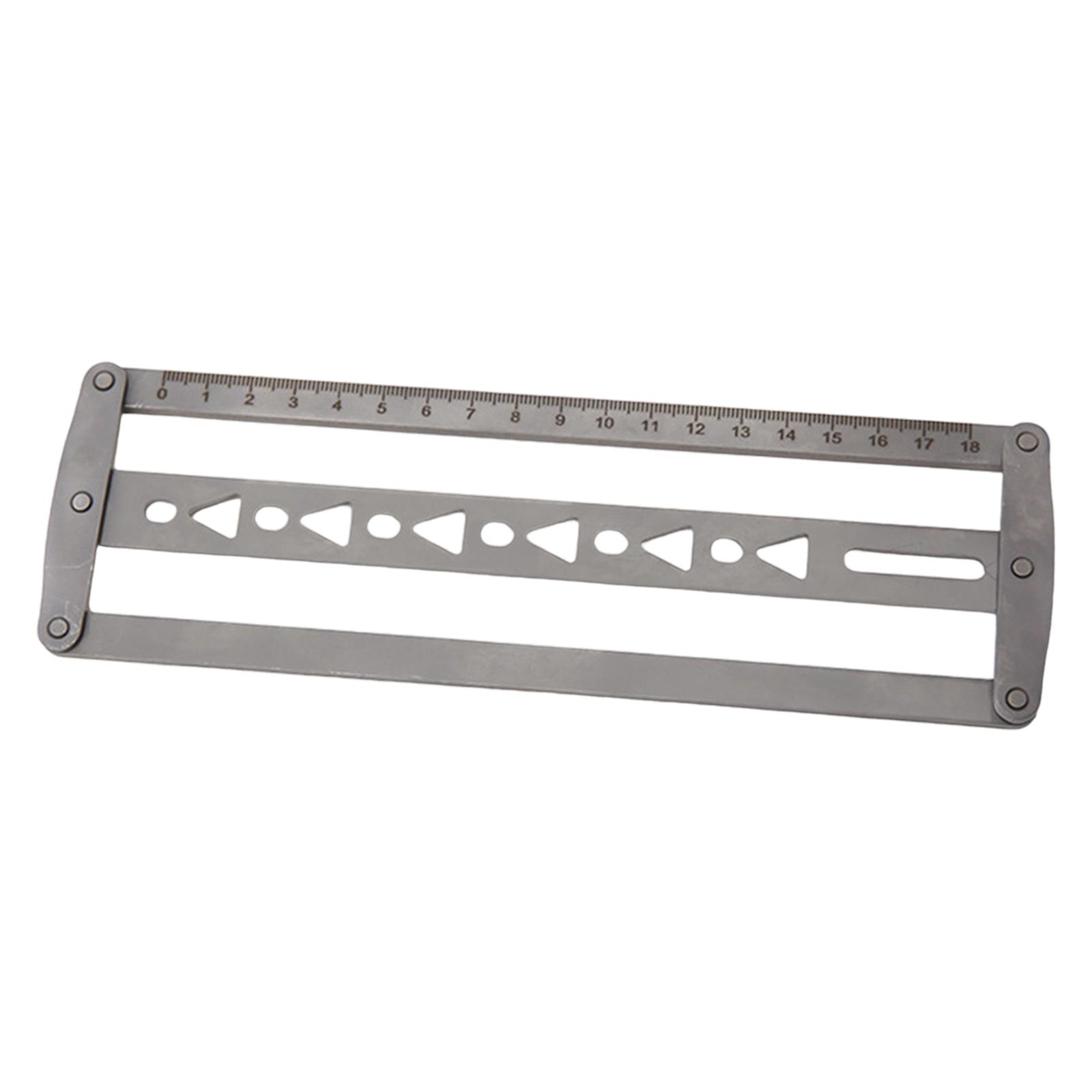 Règle de positionnement en fer - Leatherwork Ruler avis et prix