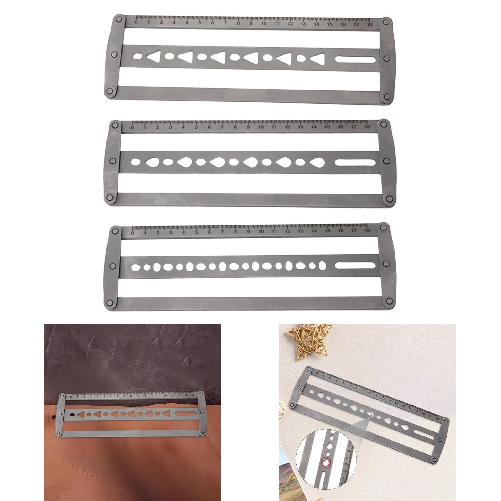 Règle de positionnement en fer - Leatherwork Ruler avis et prix