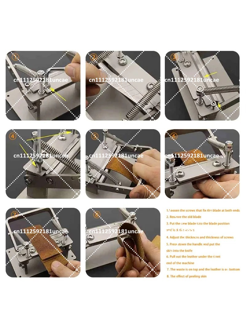 Machine manuelle à fendre et p - Leatherwork Manual avis et prix