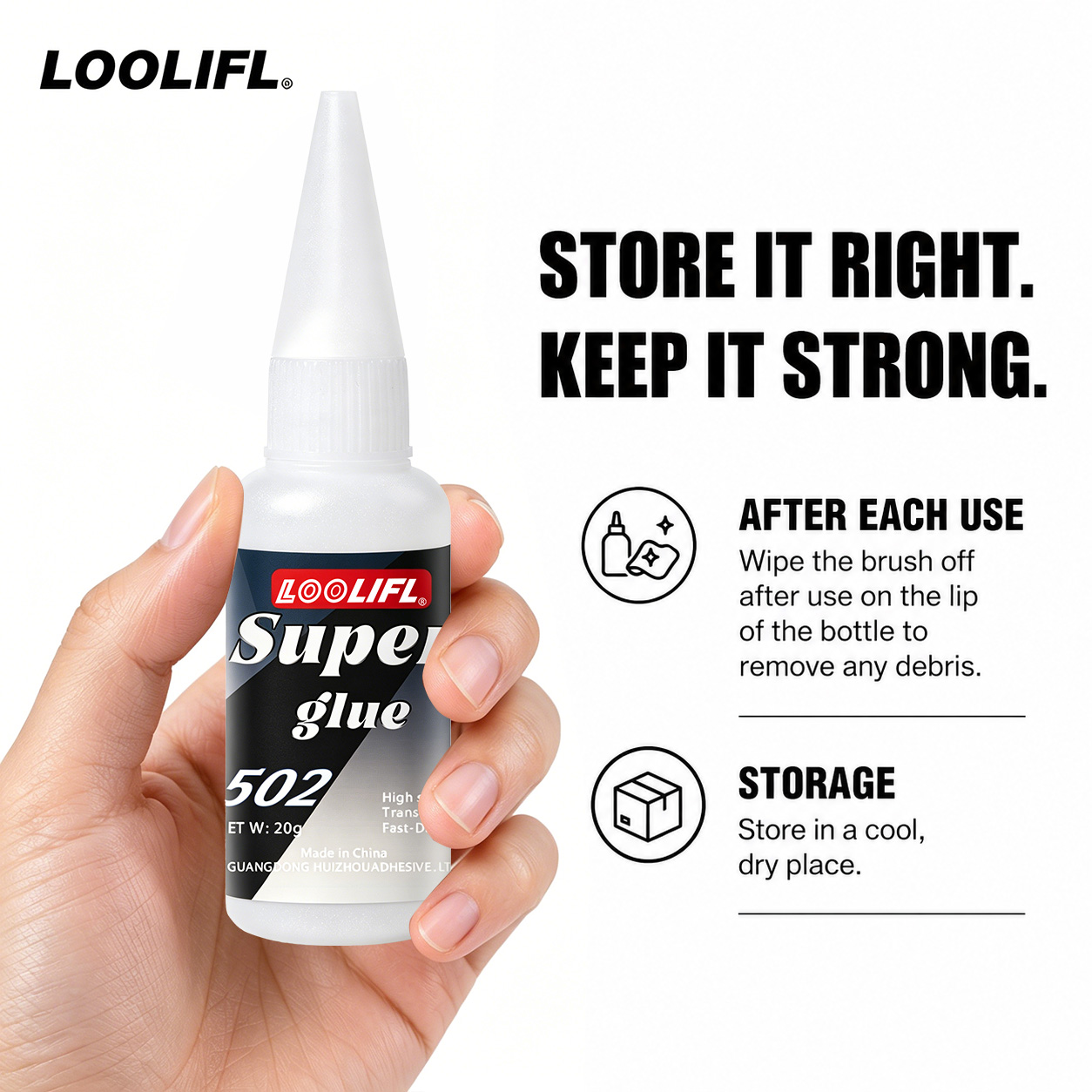 Loolifl-502-20Ml Adhésif cyano - Leather Working avis et prix