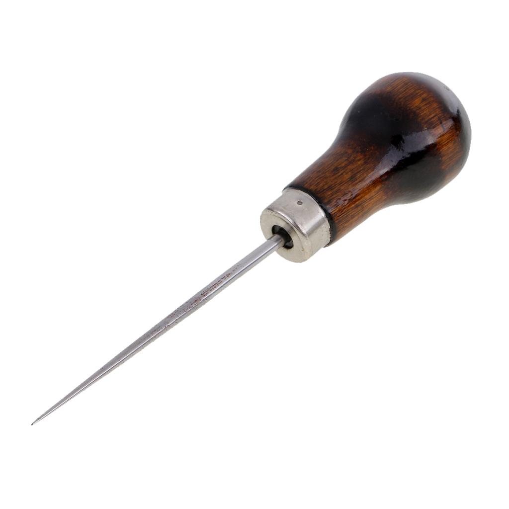 Poinçon en cuir en acier inoxy - Leatherwork Hand Sewing Needles avis et prix