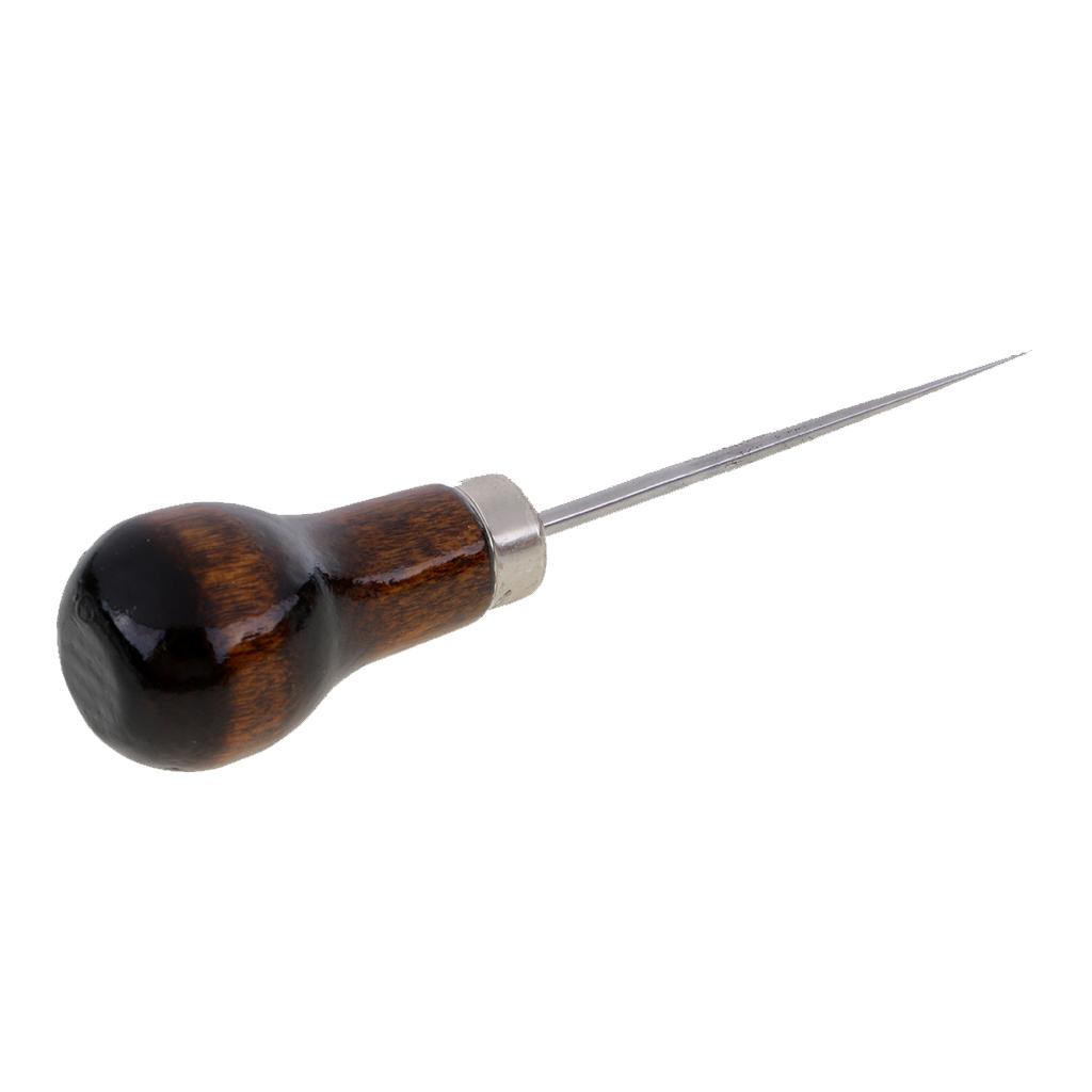 Poinçon en cuir en acier inoxy - Leatherwork Hand Sewing Needles avis et prix