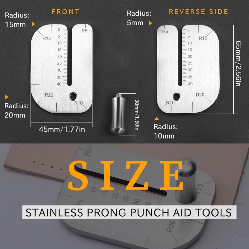 Outil de découpe manuel en aci - Leatherwork Ruler avis et prix