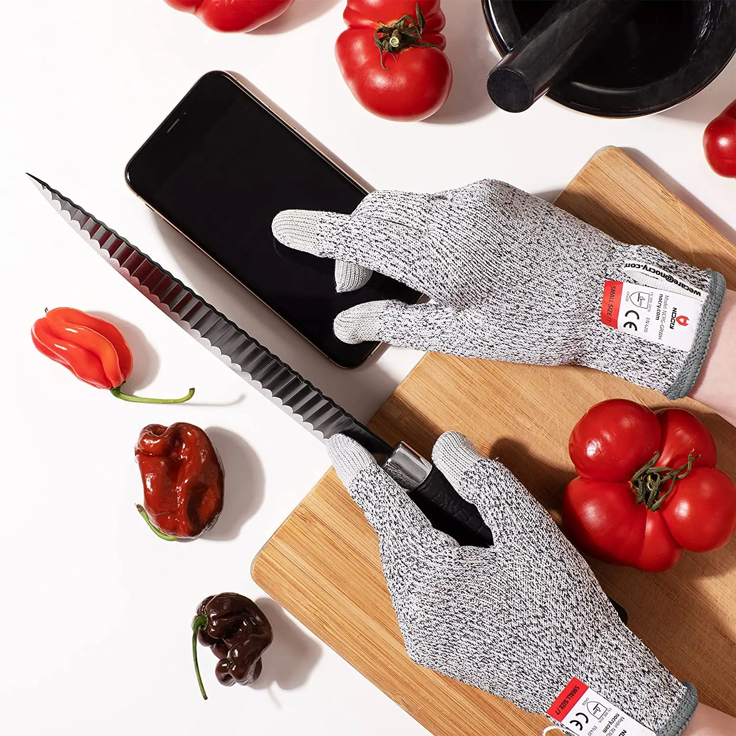 Gants résistants aux coupures  - Leveling Leatherworking avis et prix