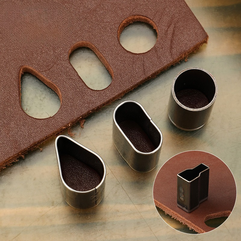 Lot de 5/6 poinçons à tête cou - Leatherwork Hole Punch avis et prix