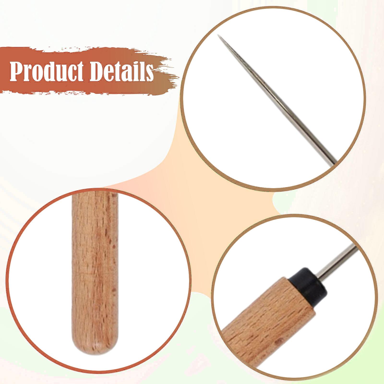 Poinçon de couture pour le tra - Leatherwork Hand Sewing Needles avis et prix