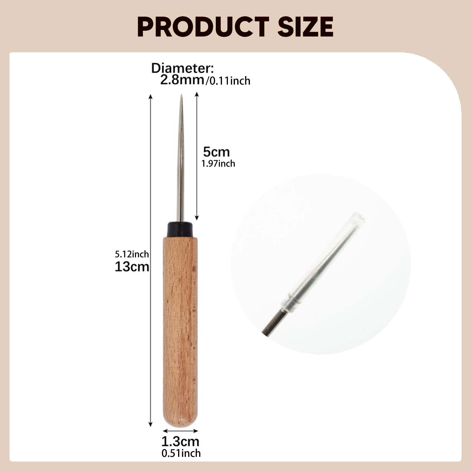 Poinçon de couture pour le tra - Leatherwork Hand Sewing Needles avis et prix