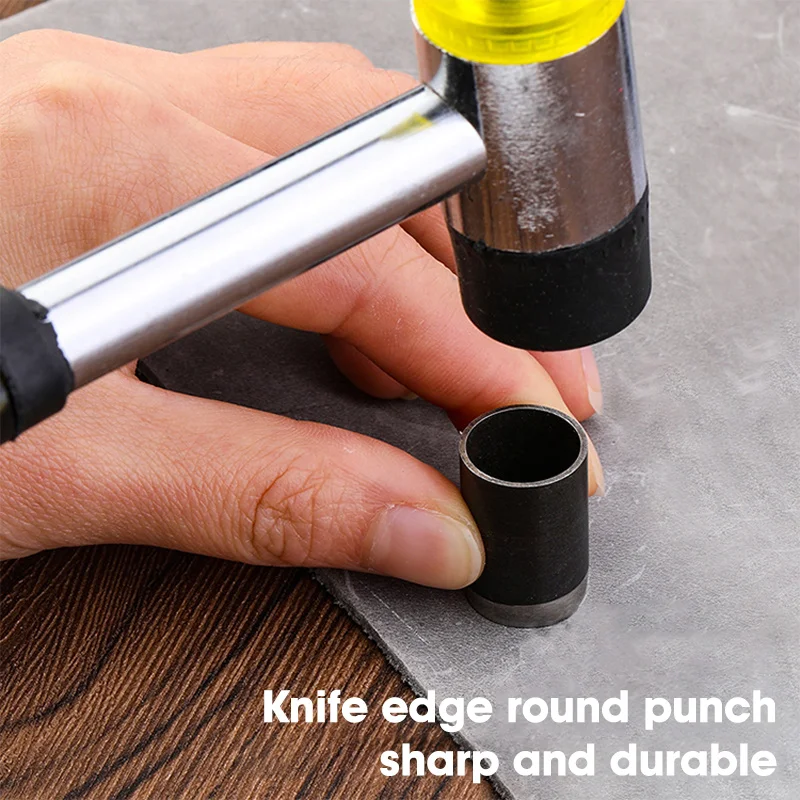 Perforateur rond en cuir de 15 - Leatherwork Hole Punch avis et prix