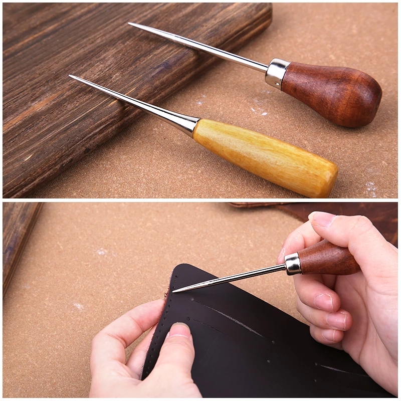 Lot de 2 poinçons à manche en  - Leatherwork Hand Sewing Needles avis et prix