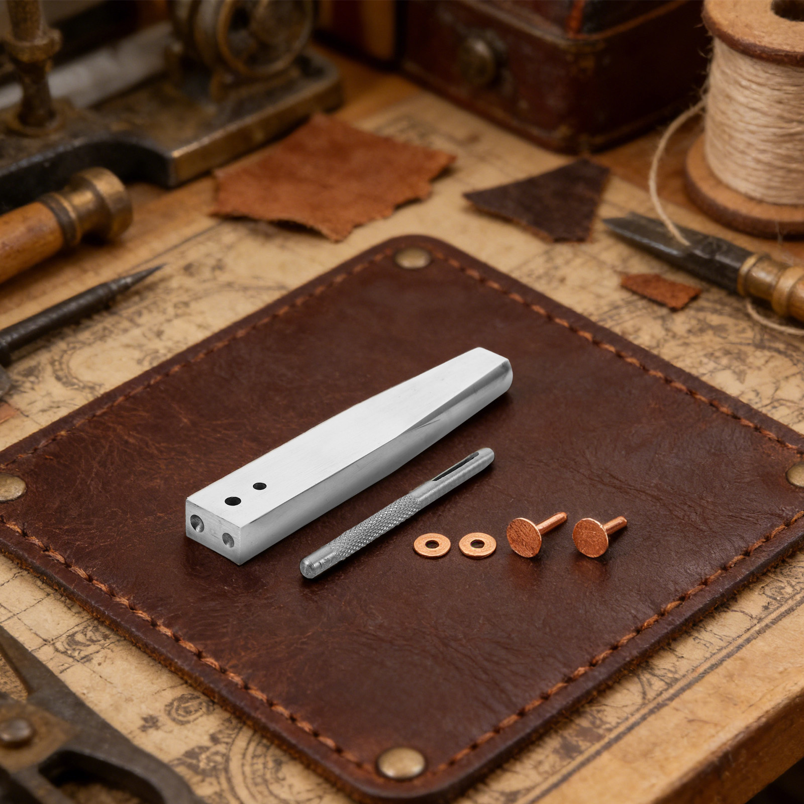 Kit d'outils de pose de rivets - Leatherwork Rivet Setter avis et prix