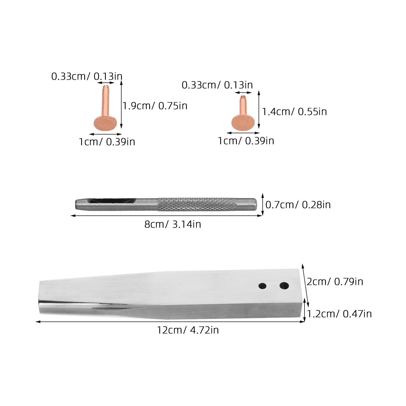 Kit d'outils de pose de rivets - Leatherwork Rivet Setter avis et prix