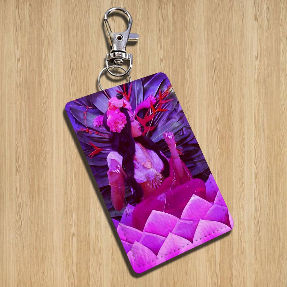 Porte-cartes Doja Cat rouge po - Leather Working avis et prix