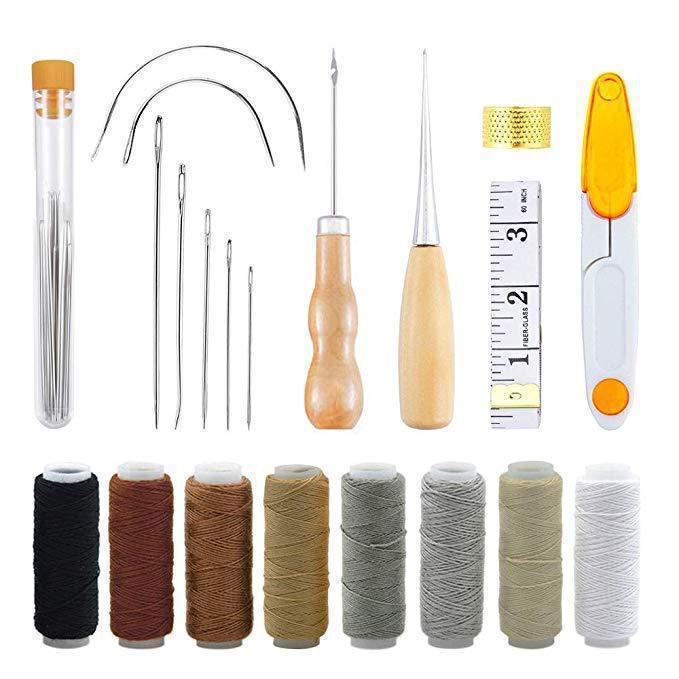 Kit de couture en cuir, ensemb - Leatherwork Hand Sewing Needles avis et prix