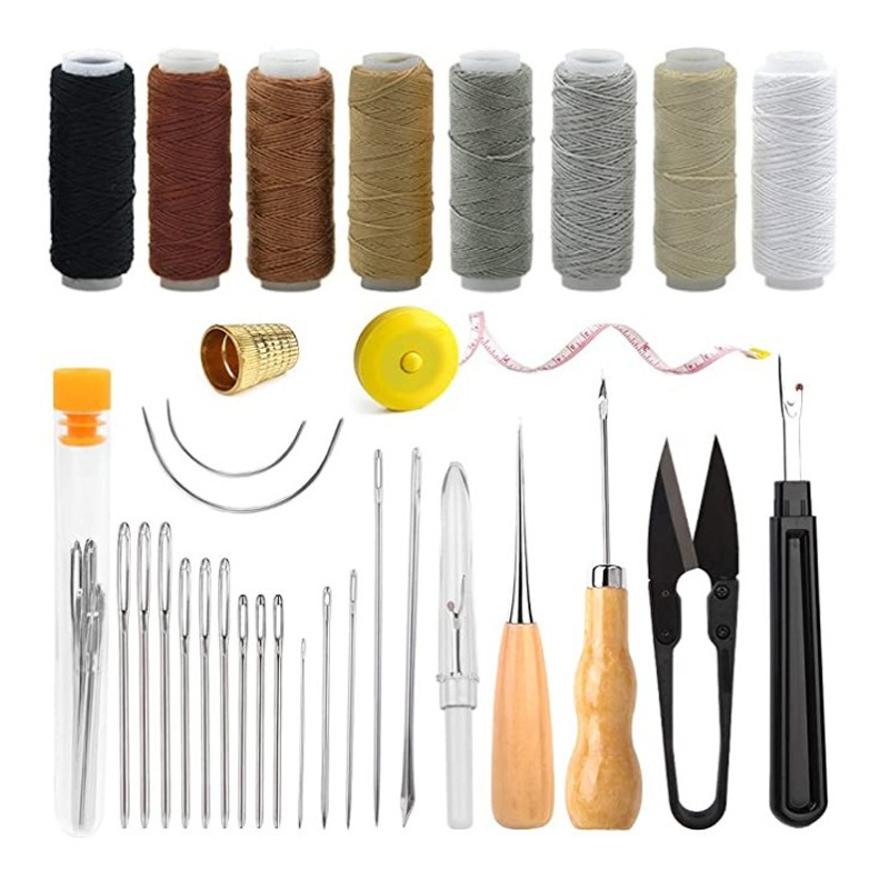 Kit de couture en cuir, ensemb - Leatherwork Hand Sewing Needles avis et prix