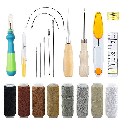 Kit de couture en cuir, ensemb - Leatherwork Hand Sewing Needles avis et prix