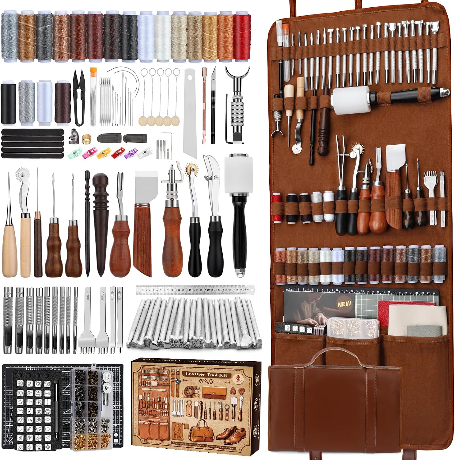 Kit de travail du cuir, outils - Leather Working avis et prix