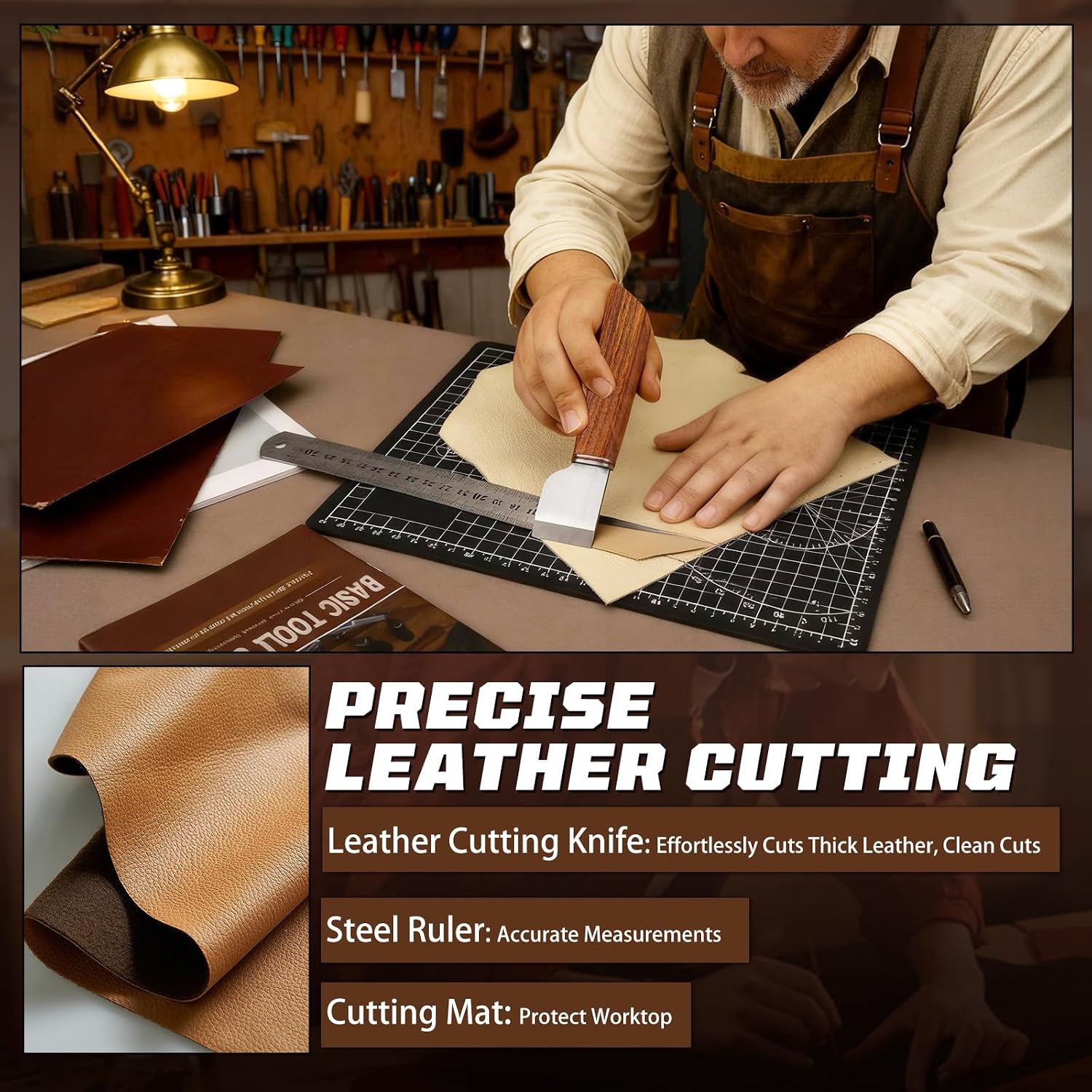 Kit de travail du cuir, outils - Leather Working avis et prix