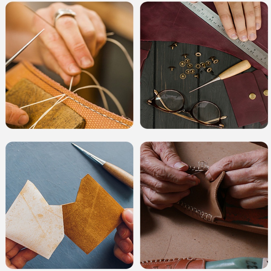 2 pièces Outil de poinçonnage  - Leatherwork Hole Punch avis et prix