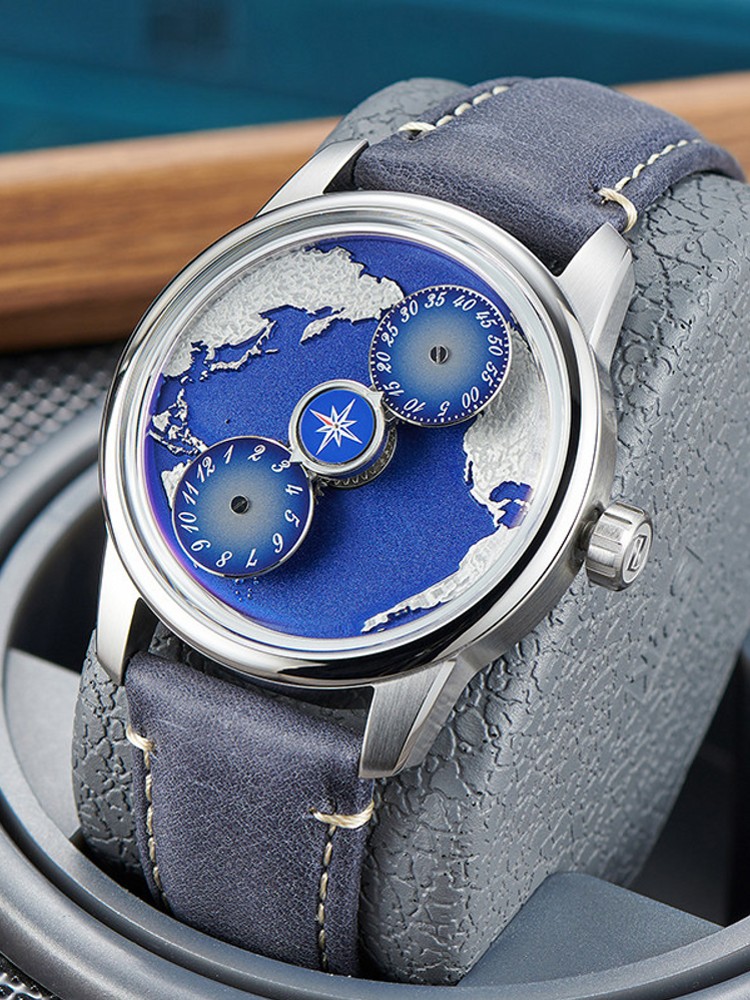 Montre-bracelet mécanique auto - Leatherwork Ideas avis et prix