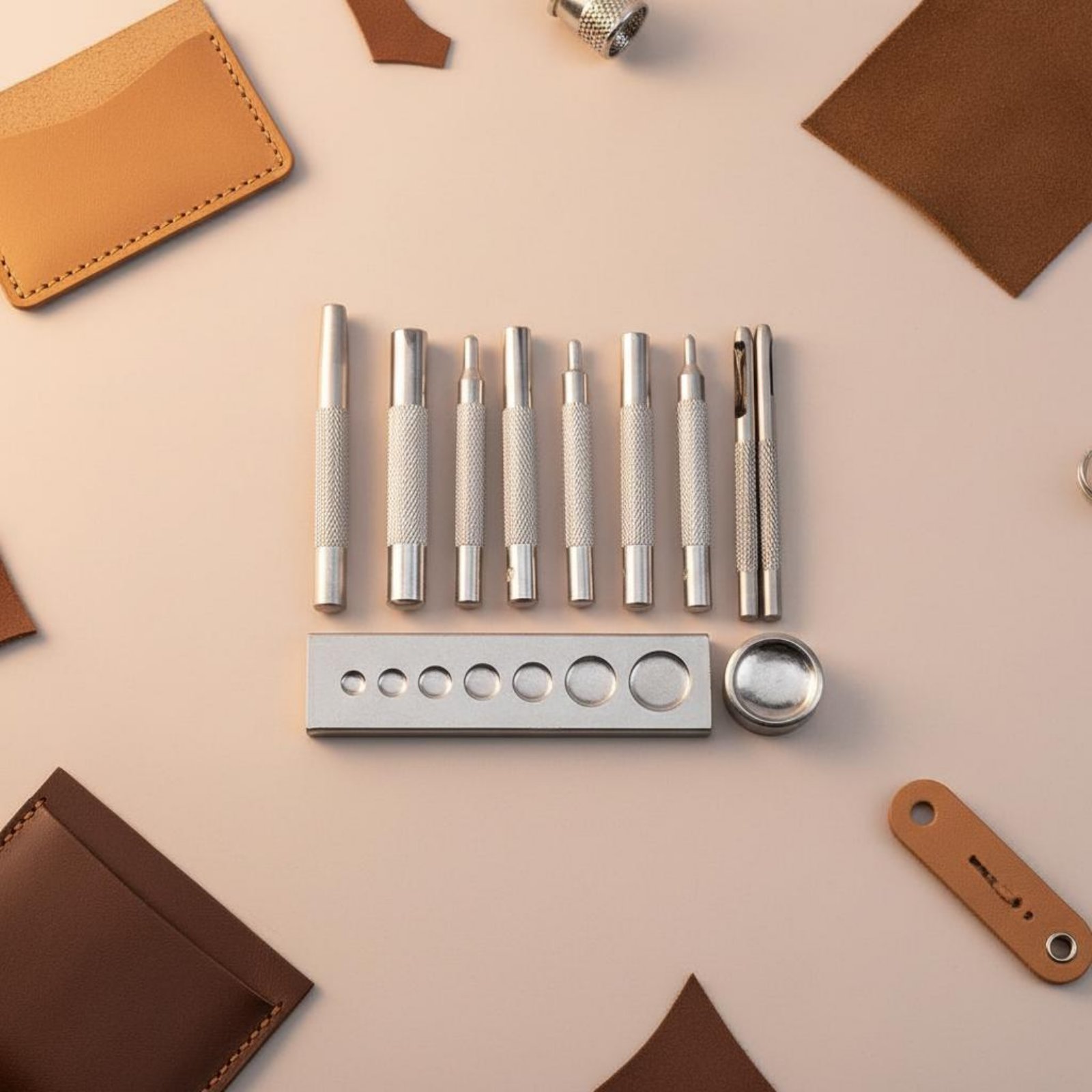 Kit d'outils de pose de rivets - Leatherwork Rivet Setter avis et prix