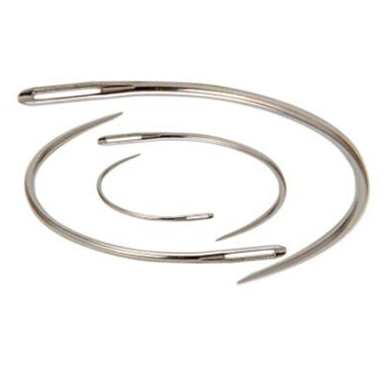 Kit de 4 aiguilles courbées à  - Leatherwork Hand Sewing Needles avis et prix