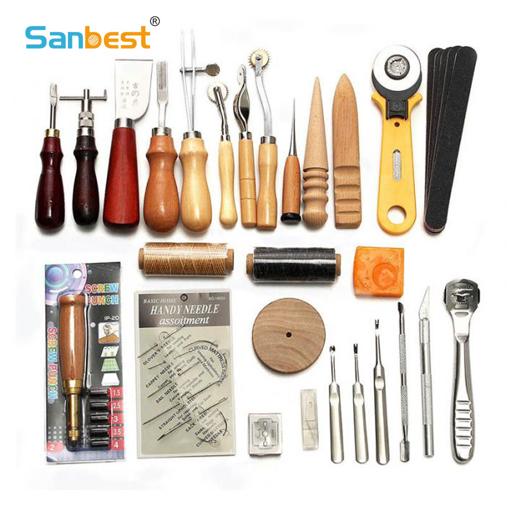 Sanbest-Kit d'outils d'artisan - Leatherwork Hole Punch avis et prix