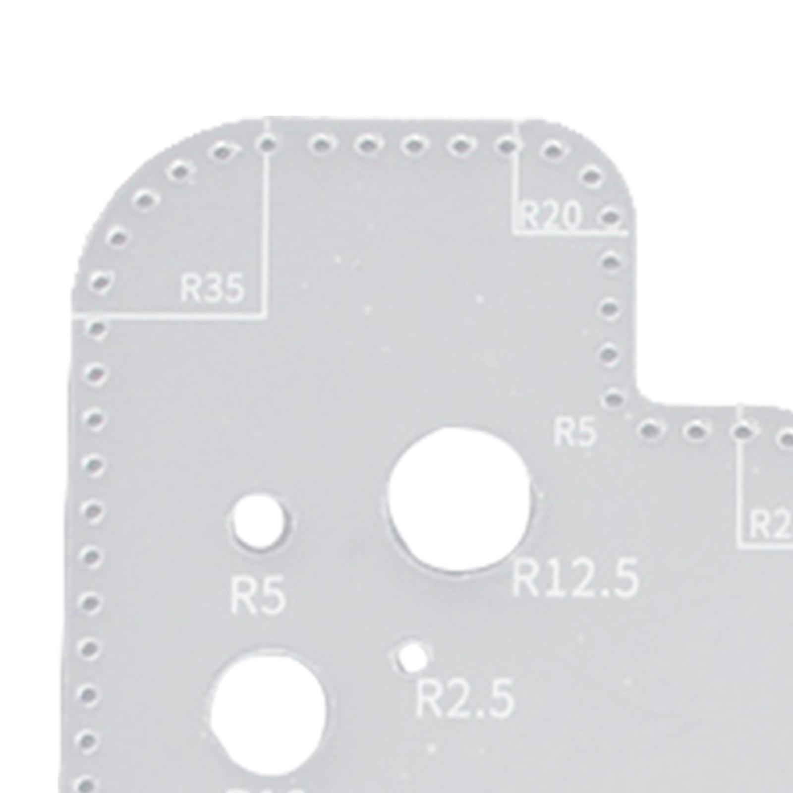 Règle de découpe circulaire en - Leatherwork Ruler avis et prix