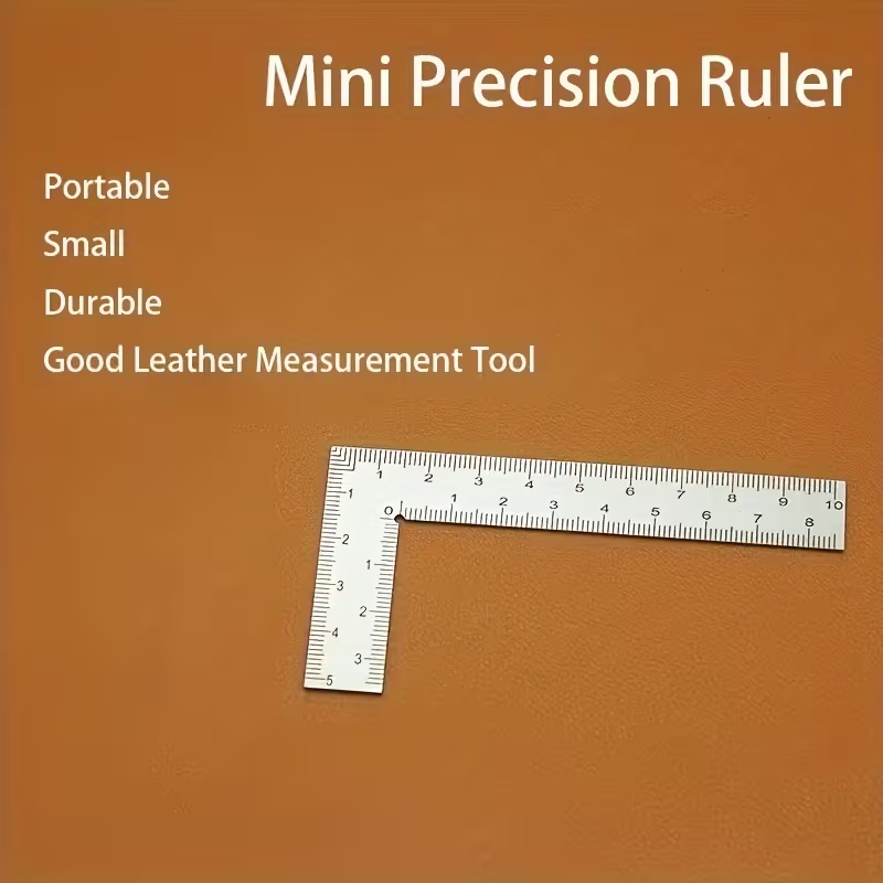 Mini règle en acier inoxydable - Leatherwork Ruler avis et prix