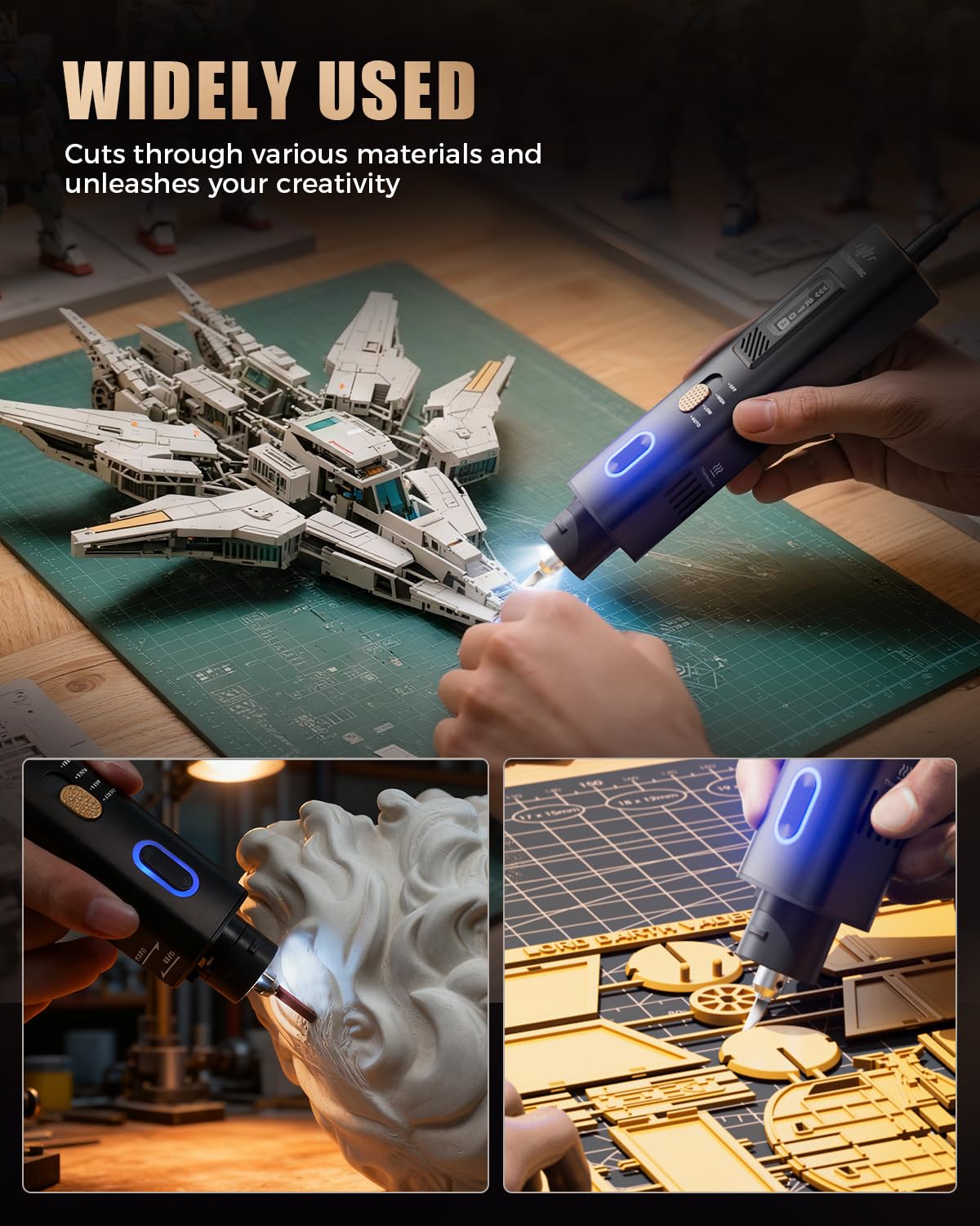 Couteau à découper ultrasoniqu - Leatherwork Knife avis et prix